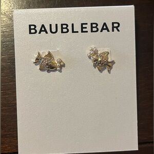 NWT BAUBLEBAR HIGH TIDE FISH EARRINGS